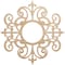 Ekena Millwork Dijon Wood Fretwork Pierced Ceiling Medallion, Alder, 28"OD x 9 1/8"ID x 3/8"T CMWP28X28X0375DIAL - alternate 1
